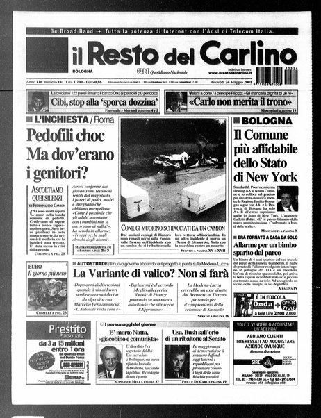 Il Resto del Carlino : giornale dell'Emilia